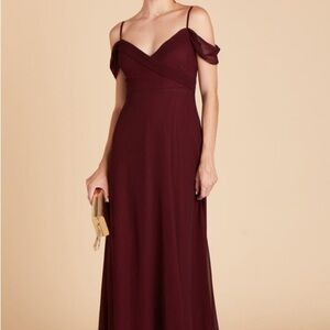 NWT Birdie Gray SPENCE CONVERTIBLE DRESS
CHIFFON CABERNET